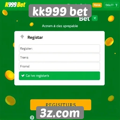 Como se registrar no kk999 bet de forma fácil